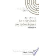 Recensions sociologiques
