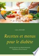 Recettes et menus pour le diabète