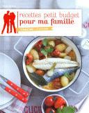 Recettes petit budget pour ma famille