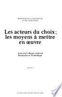 Recherche et technologie