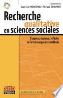 Recherche qualitative en sciences sociales