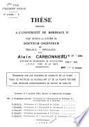 Recherche sur les systemes de conduite de la vigne