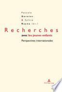 Recherches Avec les Jeunes Enfants