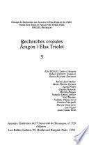 Recherches croisées Aragon/Elsa Triolet