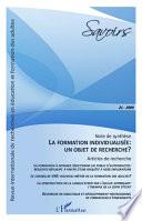 Recherches en éducation et éducation des adultes