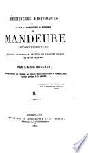 Rechèrches historiques sur la ville