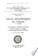 Recherches