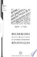 Recherches régionales