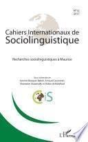 Recherches sociolinguistiques à Maurice
