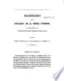 Recherches sur la contagion de la fièvre typhoïde