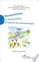 Reconnaissance et temporalités