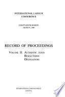 Record of Proceedings