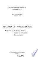 Record of Proceedings