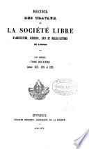 Recueil [afterw.] Recueil des travaux