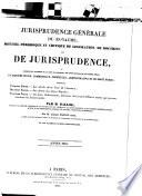 Recueil critique de jurisprudence et de législation