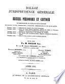 Recueil critique de jurisprudence et de législation