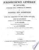 Recueil critique de jurisprudence et de législation