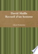 Recueil d'un homme