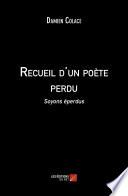 Recueil d'un poète perdu