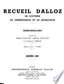 Recueil Dalloz