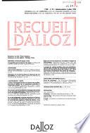 Recueil Dalloz