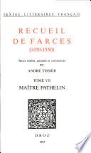 Recueil de farces (1450-1550)