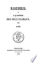 Recueil de l'Académie des jeux floraux