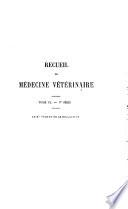 Recueil de médecine vétérinaire