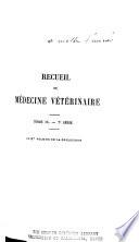 Recueil de médecine vétérinaire