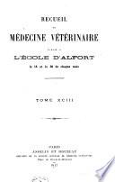 Recueil de médecine vétérinaire