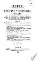 Recueil de médecine vétérinaire