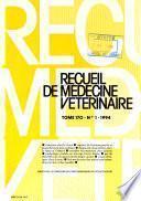 Recueil de médecine vétérinaire