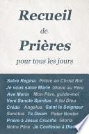 Recueil de Prières pour tous les jours