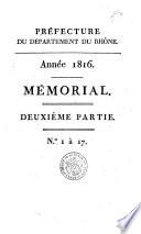 Recueil des actes administratifs - Rhône, Préfecture