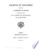 Recueil des actes de Lothaire et de Louis V, rois de France