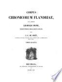 Recueil des chroniques de Flandre
