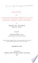 Recueil des croniques et anchiennes istories de la Grant Bretaigne: From Albina to 688 A.D