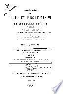 Recueil des lois et règlements sur l'enseignement supérieur, comprenant les décisions de la jurisprudence et les avis des conseils de l'instruction publique et du Conseil d'état. 1789-1914