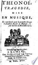 Recueil des opera, des balets, & des plus belles pieces en musique ...