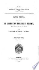 Recueil des pièces imprimées par ordre de la Chambre des Représentants