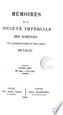 Recueil des travaux [afterw.] Mémoires