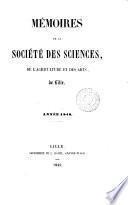 Recueil des travaux [afterw.] Mémoires