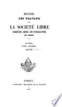 Recueil des travaux