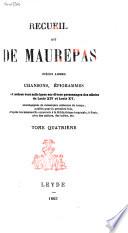 Recueil dit de Maurepas