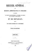 Recueil général de l'enregistrement et du notariat