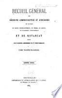 Recueil général de l'enregistrement et du notariat