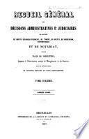 Recueil général de l'enregistrement et du notariat