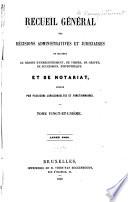 Recueil général de l'enregistrement et du notariat