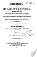 Recueil général des lois, décrets et arrêtés