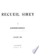 Recueil Sirey